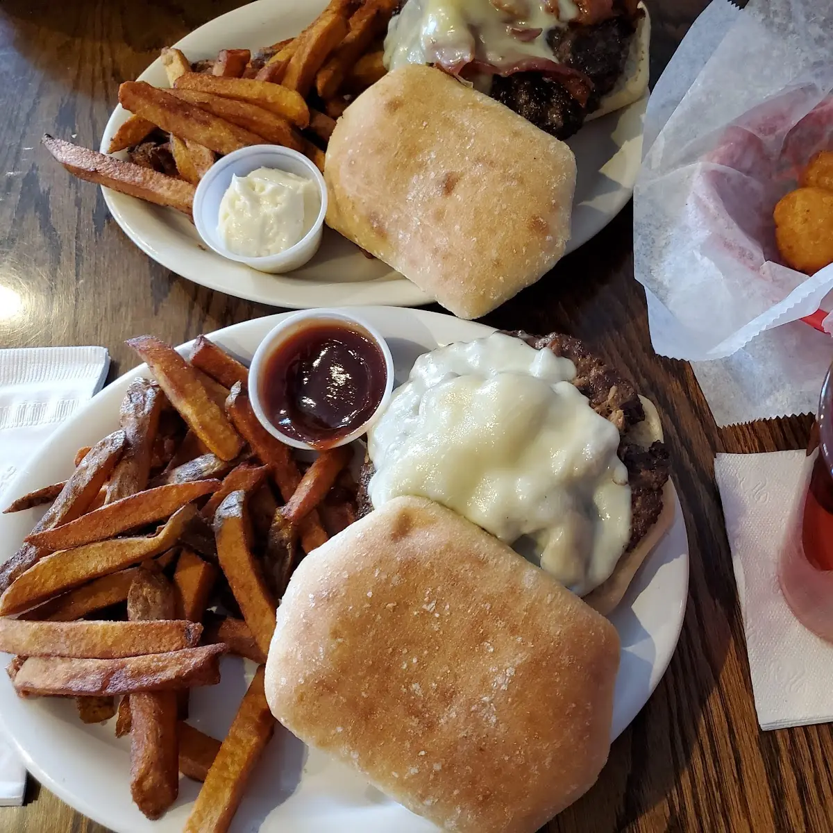 Gabby Burger and the Bacon Cheddar Burger