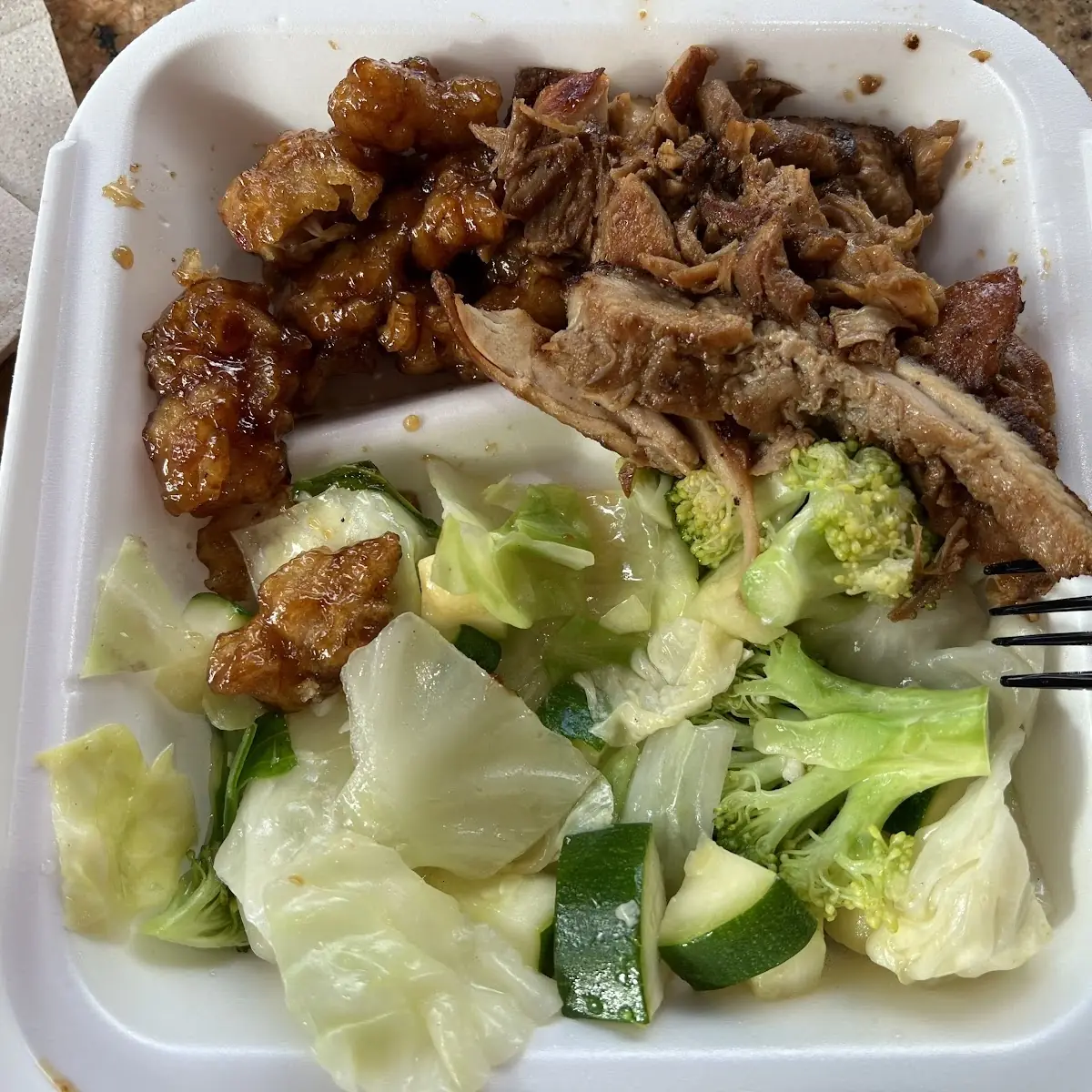 Teriyaki Chicken and Steam Vegetable