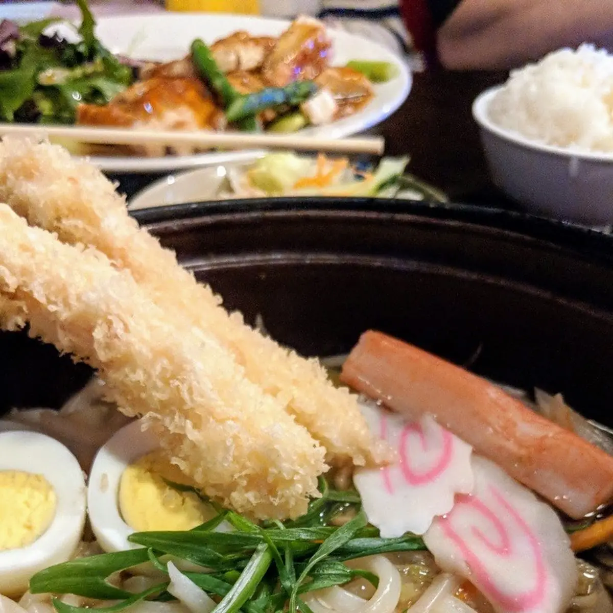 Nabeyaki Udon Noodle Soup