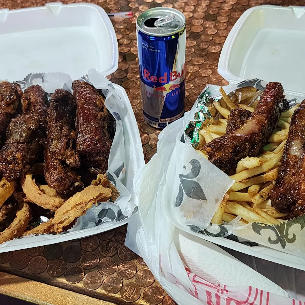 Deep Fried Ribs with Honey Pineapple Sauce