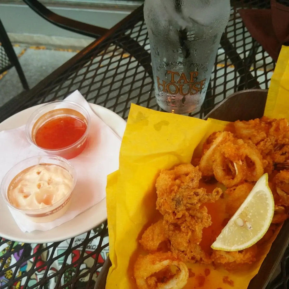 Crispy Calamari & Banana Peppers