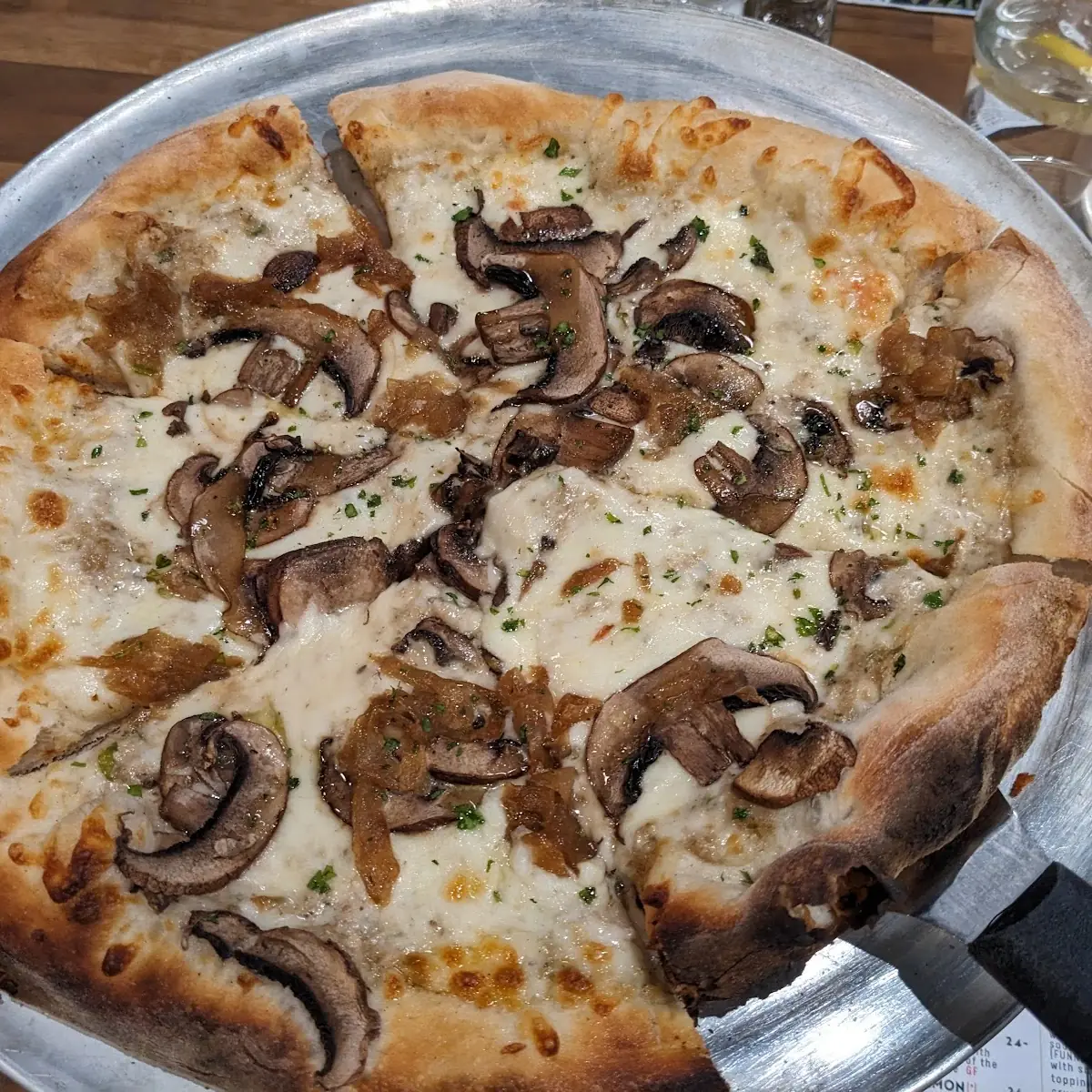 Truffle Mushroom Pizza