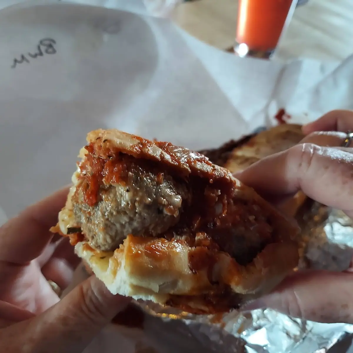 Big Willie's Meatball Sandwich