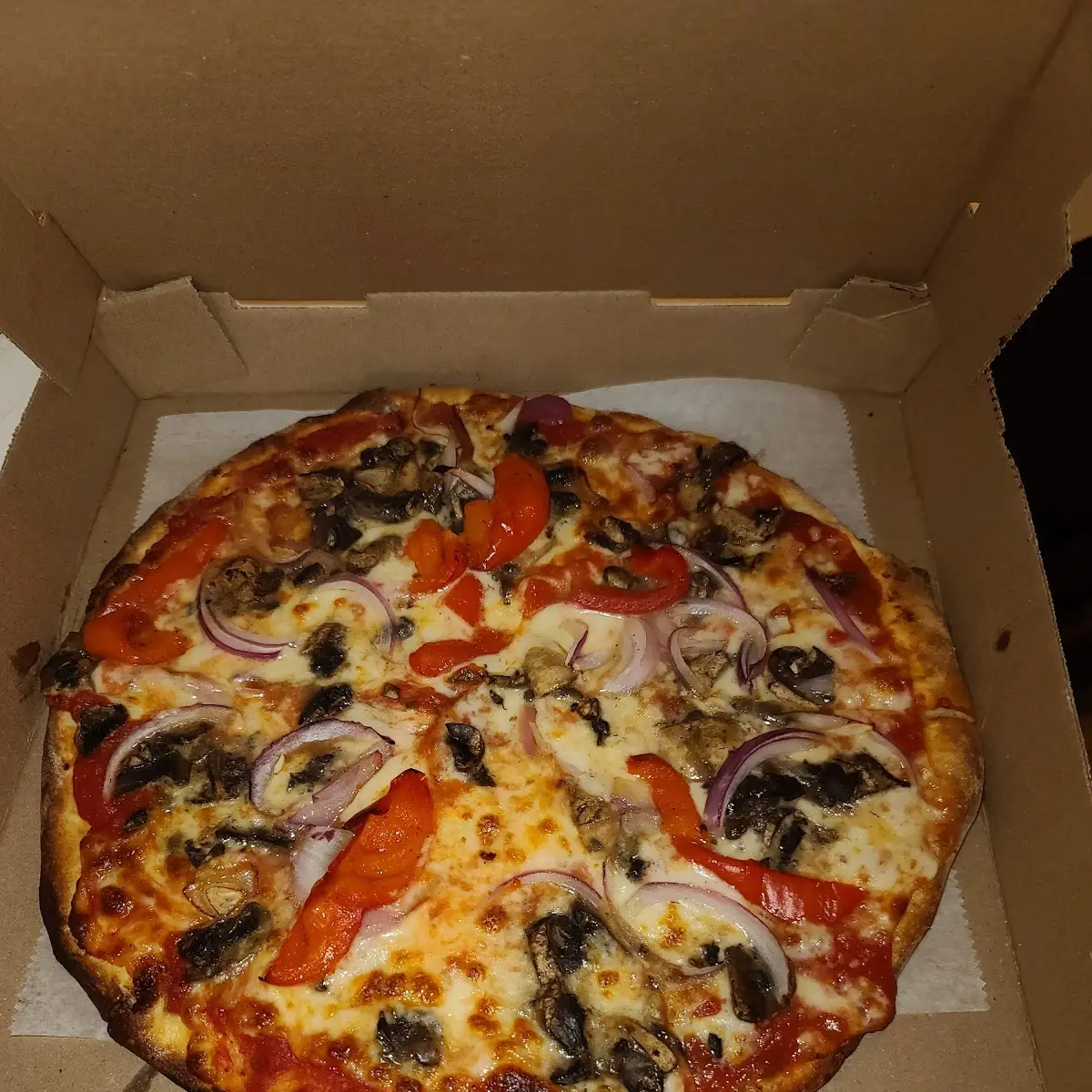 Veggie Pizza Well Done