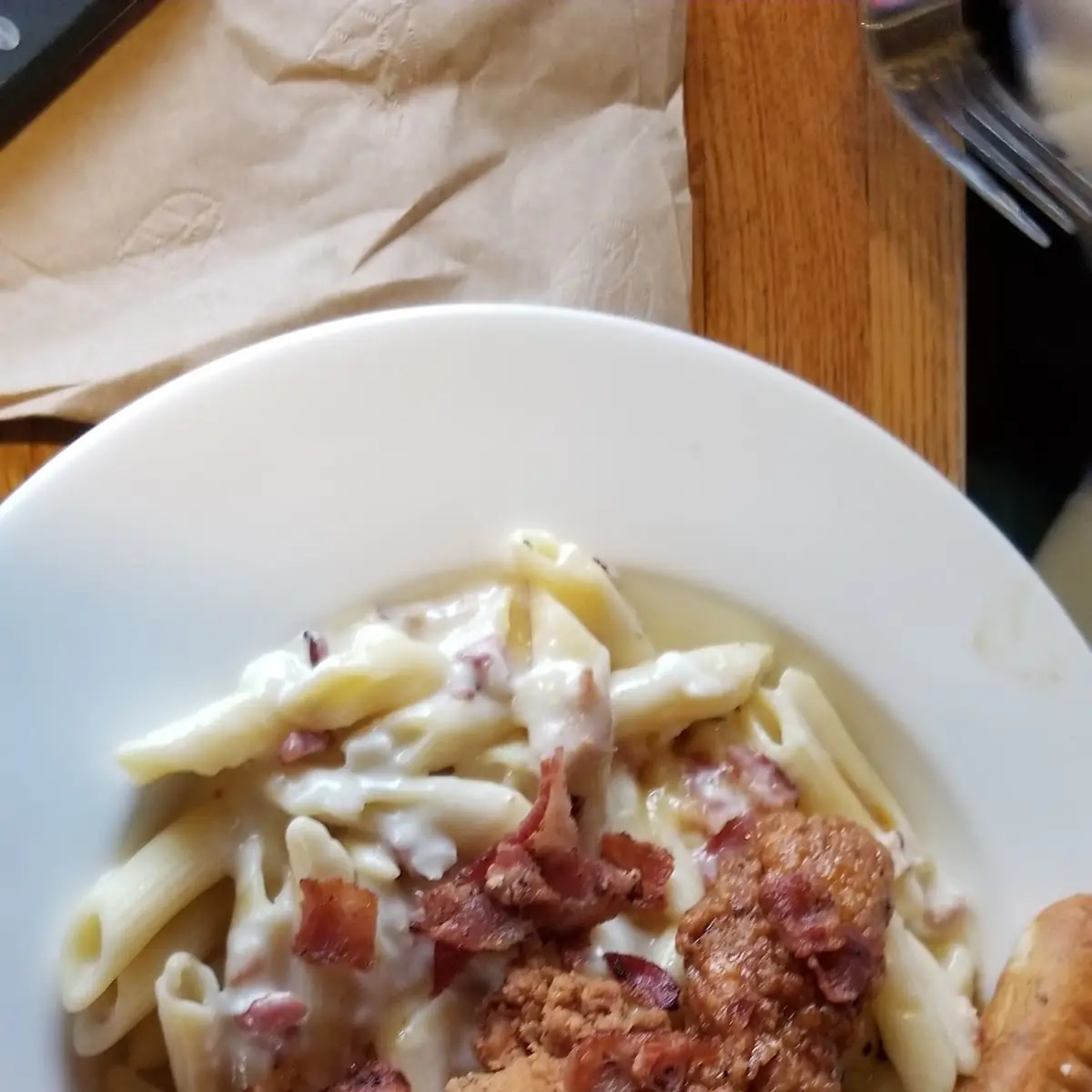 Spicy Chicken Bacon Penne Pasta