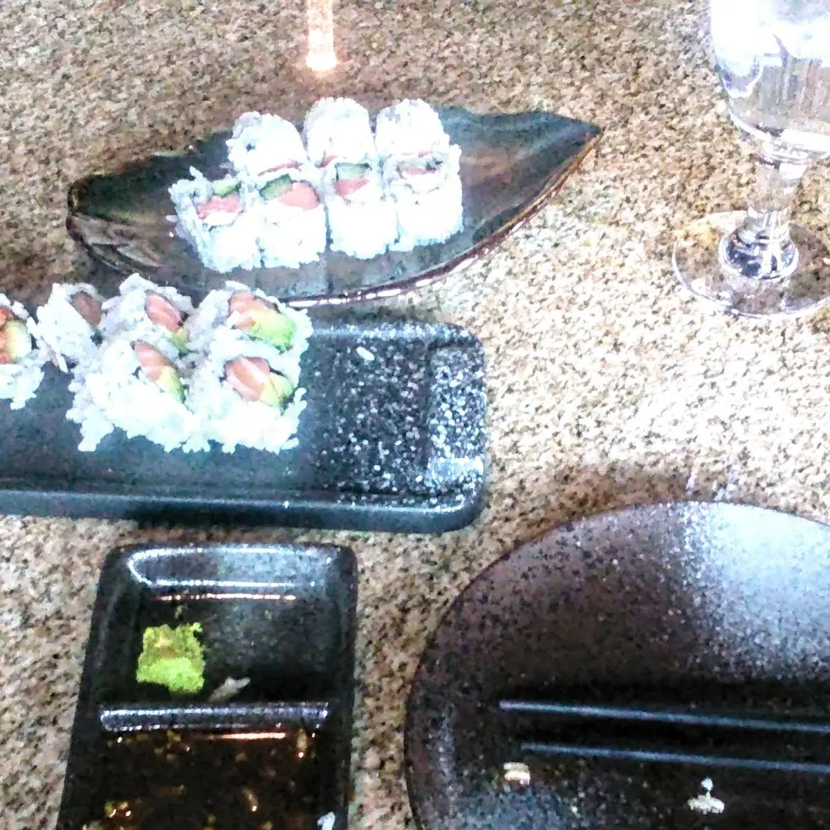 Philly Roll Spicy Tuna Roll Salmon Roll