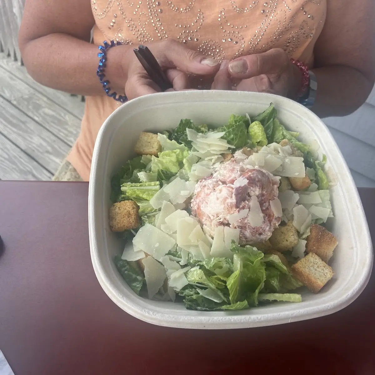 Lobster Caesar Salad