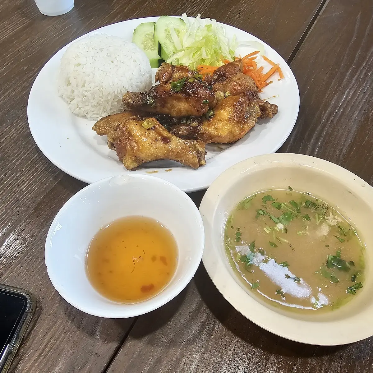 Cơm GÀ Roti Roasted Chicken Rice Combo