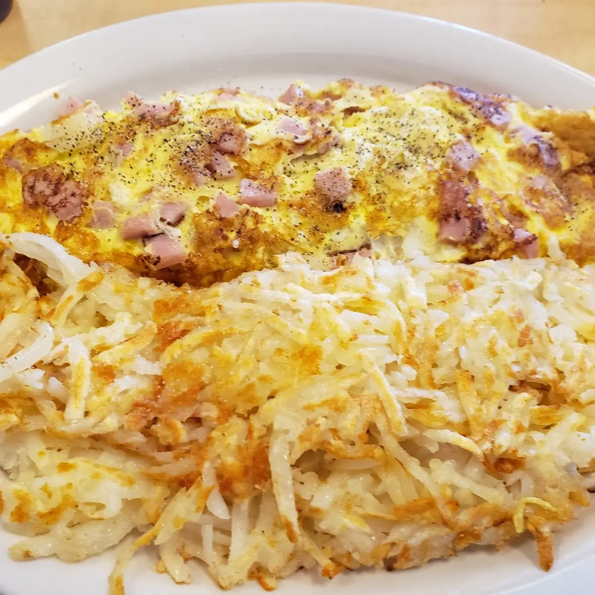 Ham and Cheese Omelette