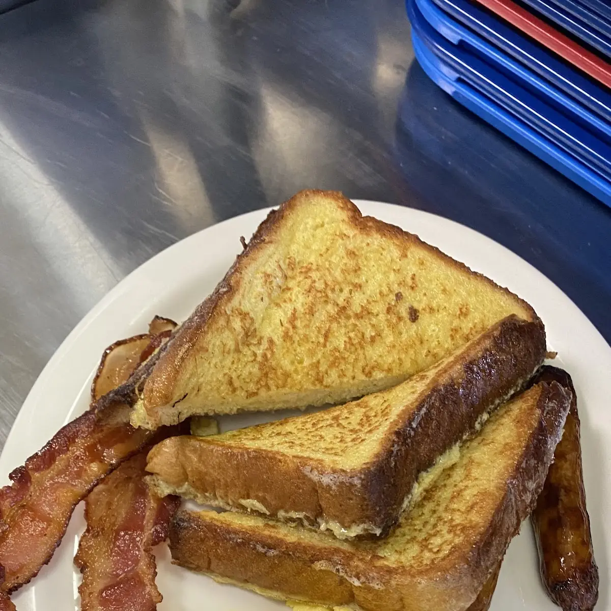 Two Eggs with Potatoes & Toast