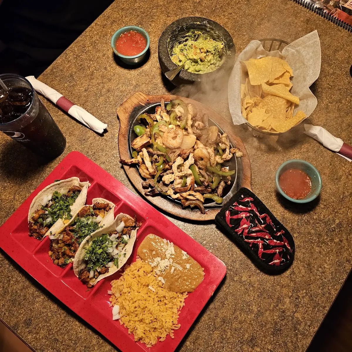 Chicken Fajitas Pollo Ranchero