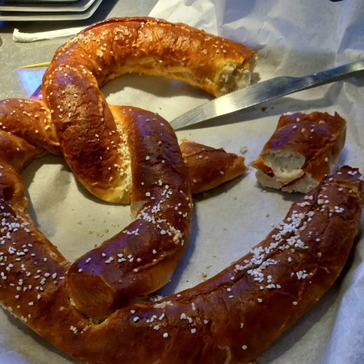 Giant Bavarian Pretzel