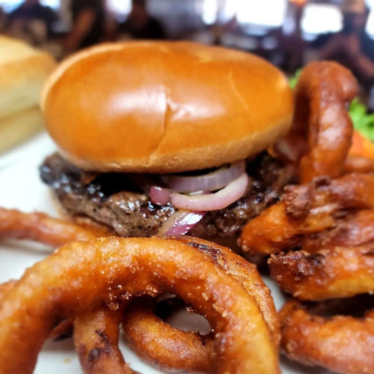 Whiskey Battered Onion Rings