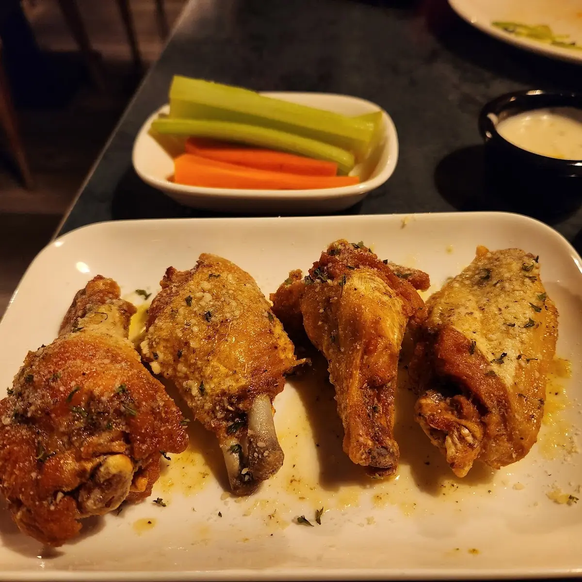 Garlic Parmesan Chicken Wings