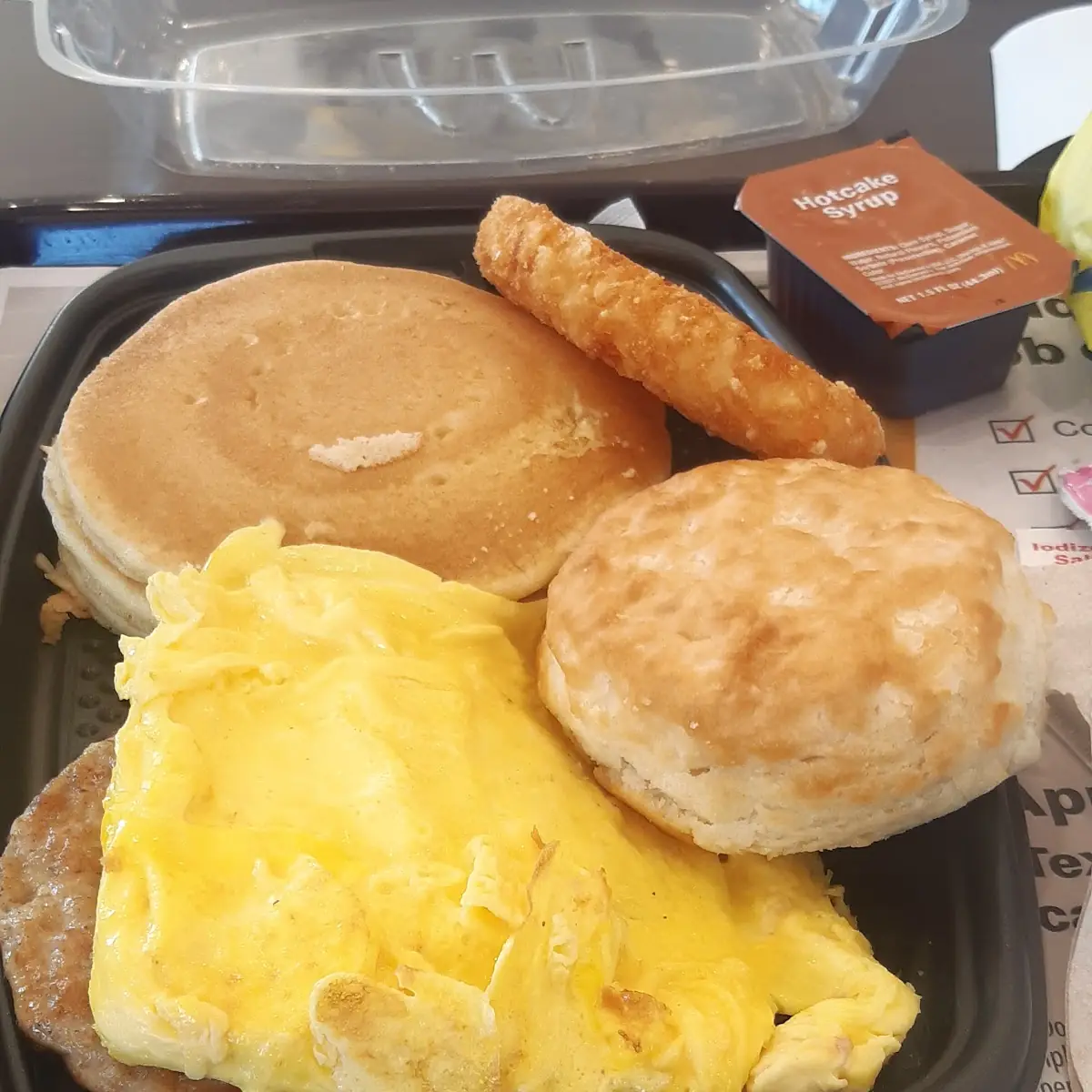 Big Breakfast with Hotcakes