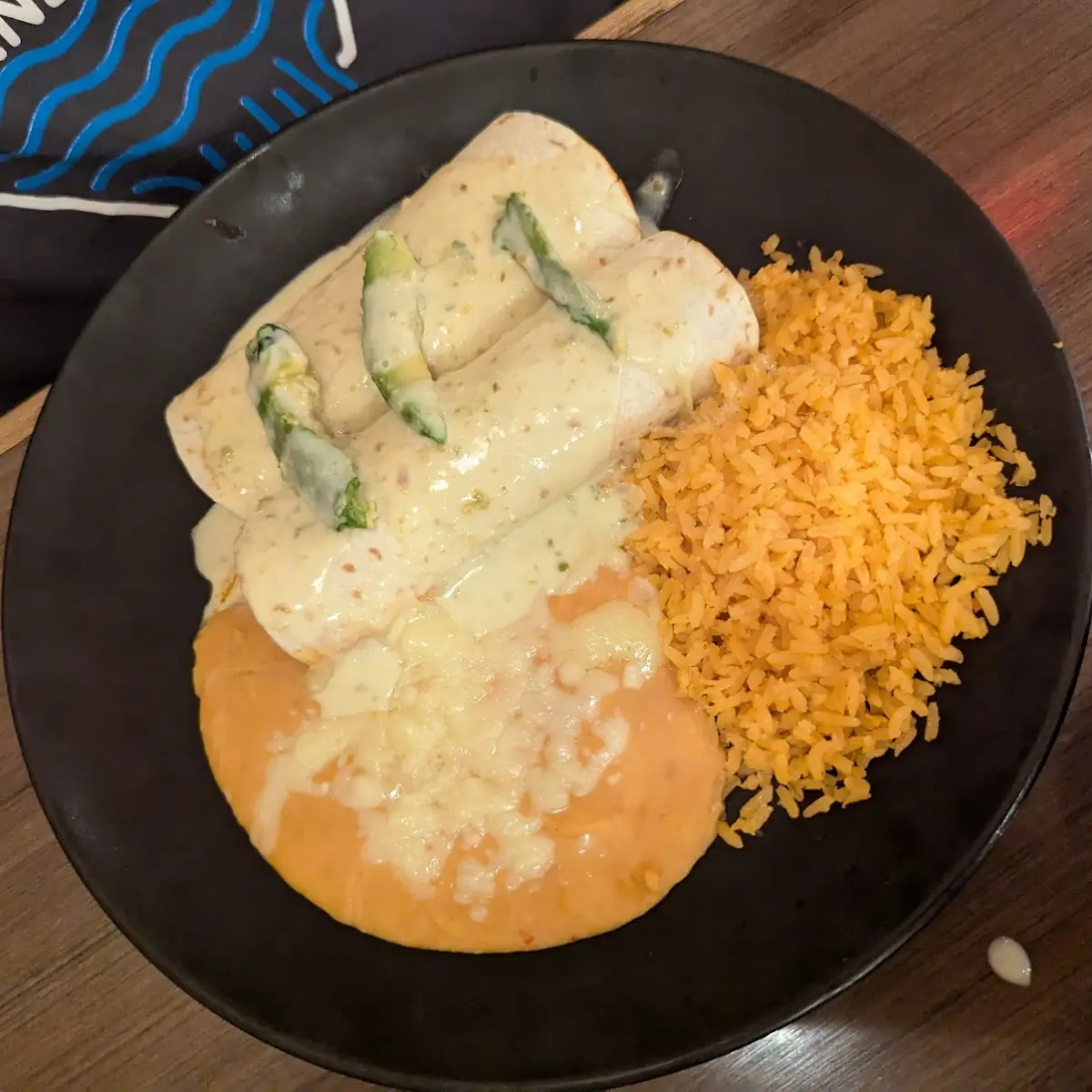 Lunch Enchilada and Quesadilla