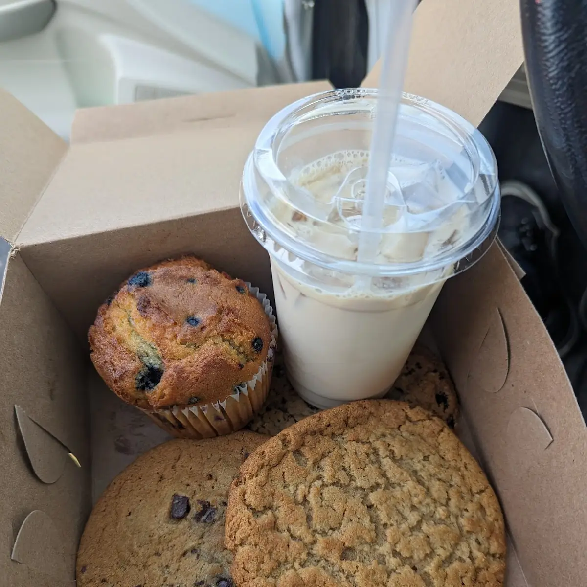 Cookies and an Iced Latte