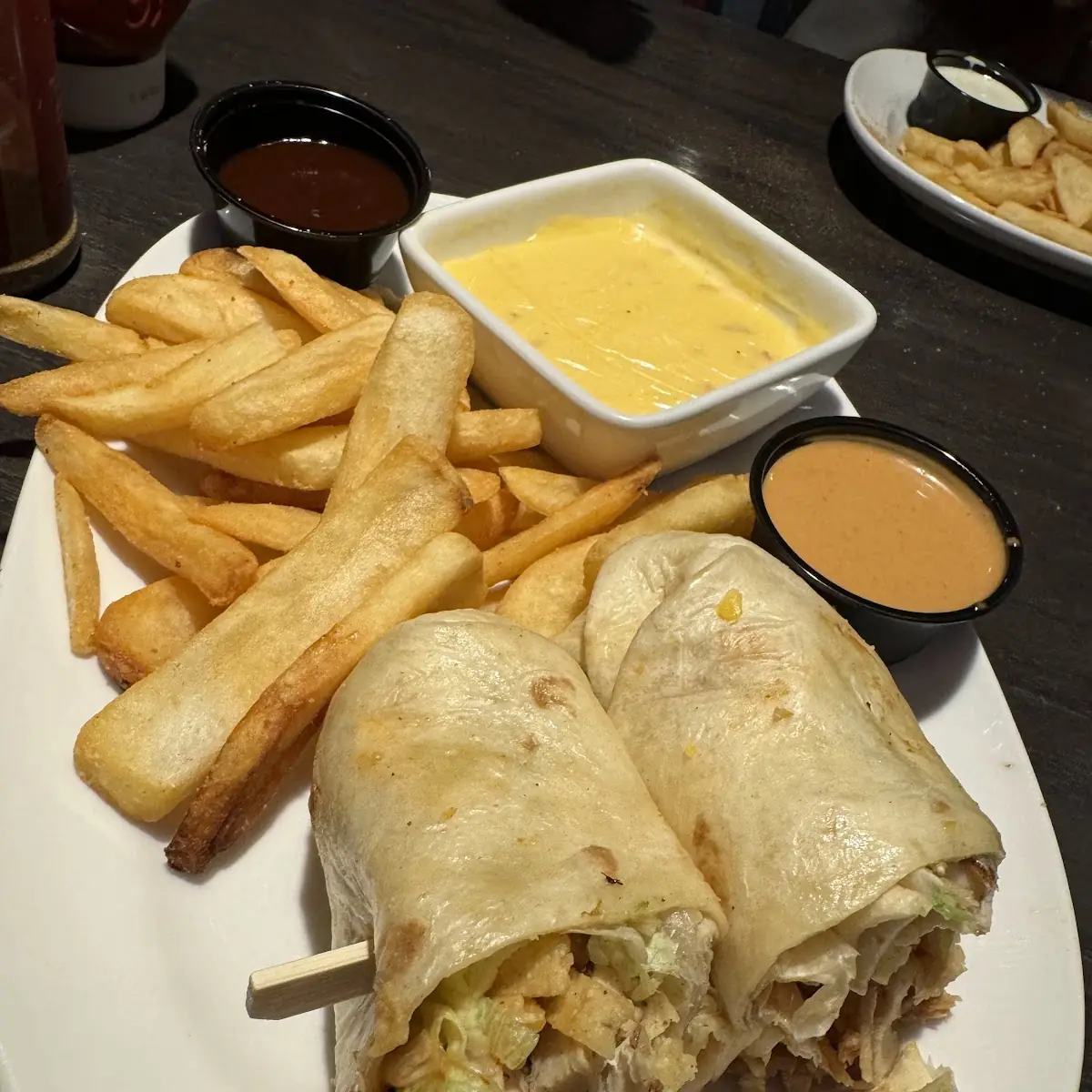 Whiskey River BBQ Chicken Wrap