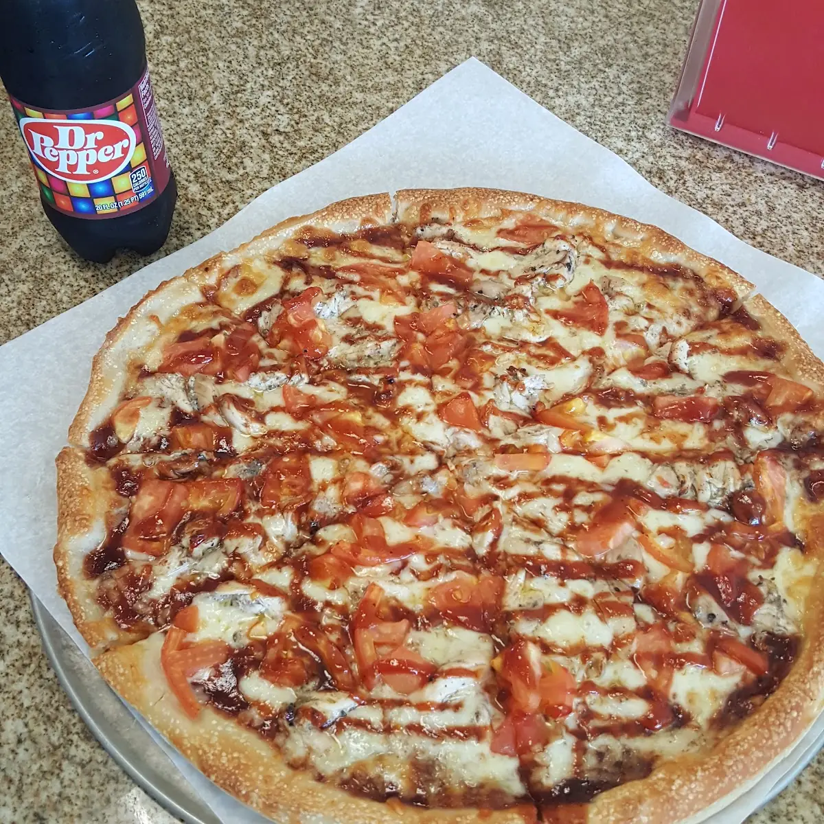 BBQ Chicken Pizza Ever