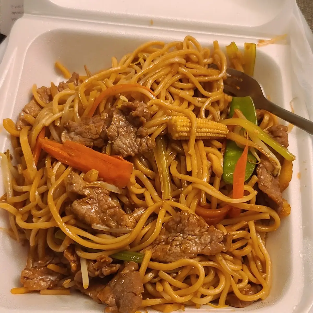 Chicken Pork or Beef Lo Mein