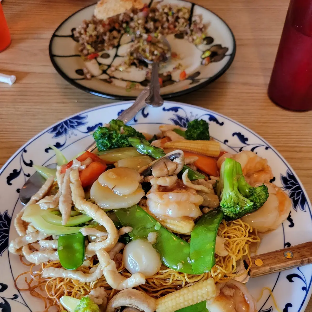 Pan-Fried House Special Noodles
