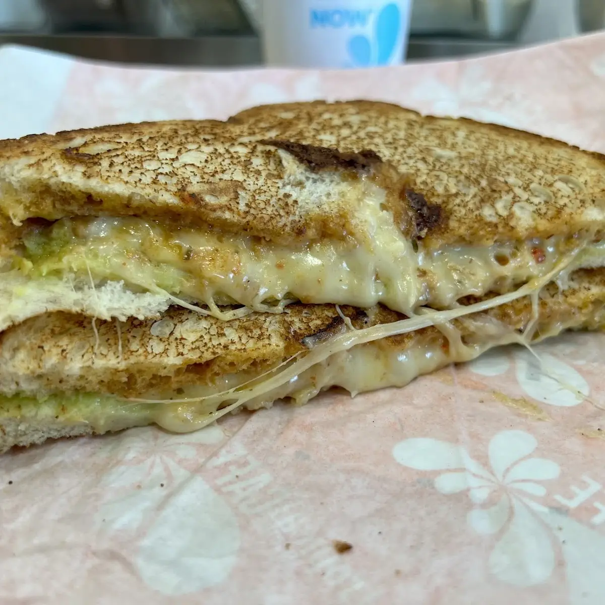 Avocado Grilled Cheese Sandwich