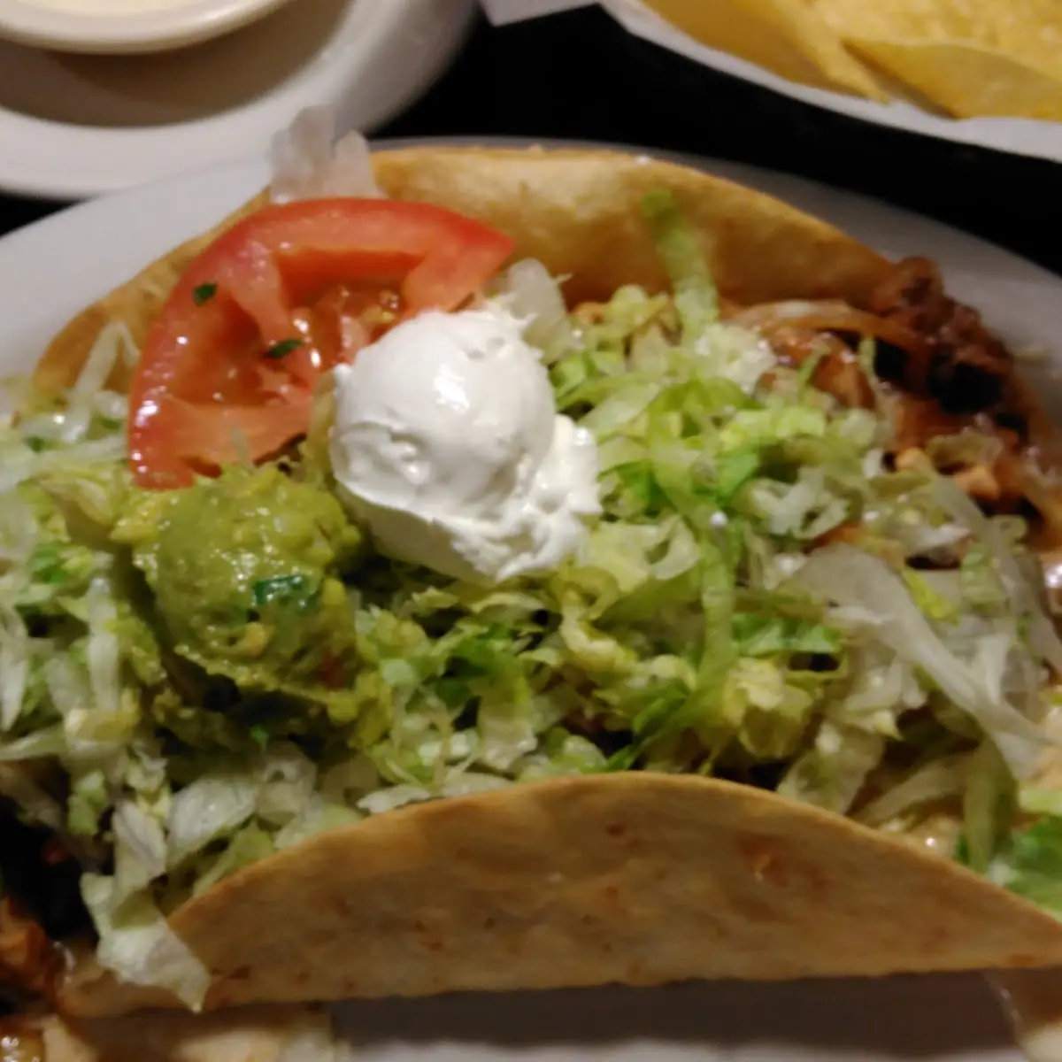 Shredded Beef Taco Salad