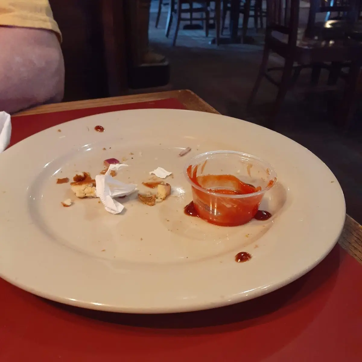 Cajun Fried Shrimp the Aftermath