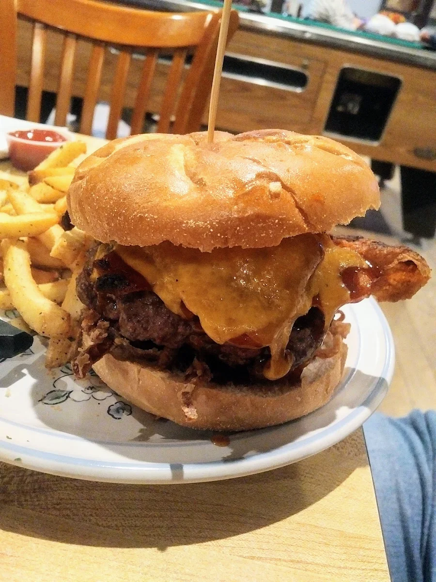 Angus Bourbon Bacon Burger