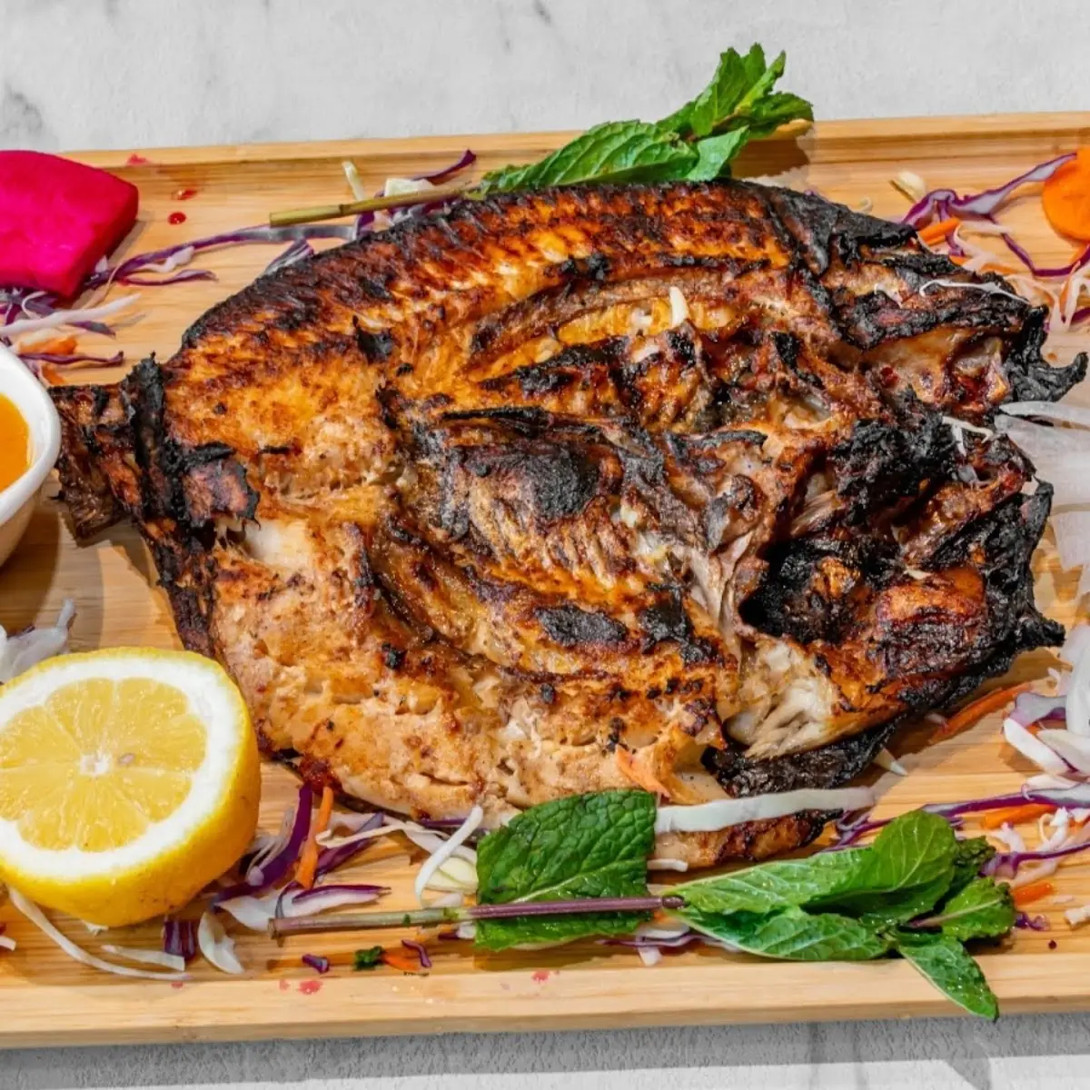 Wood Fired Whole Tilapia