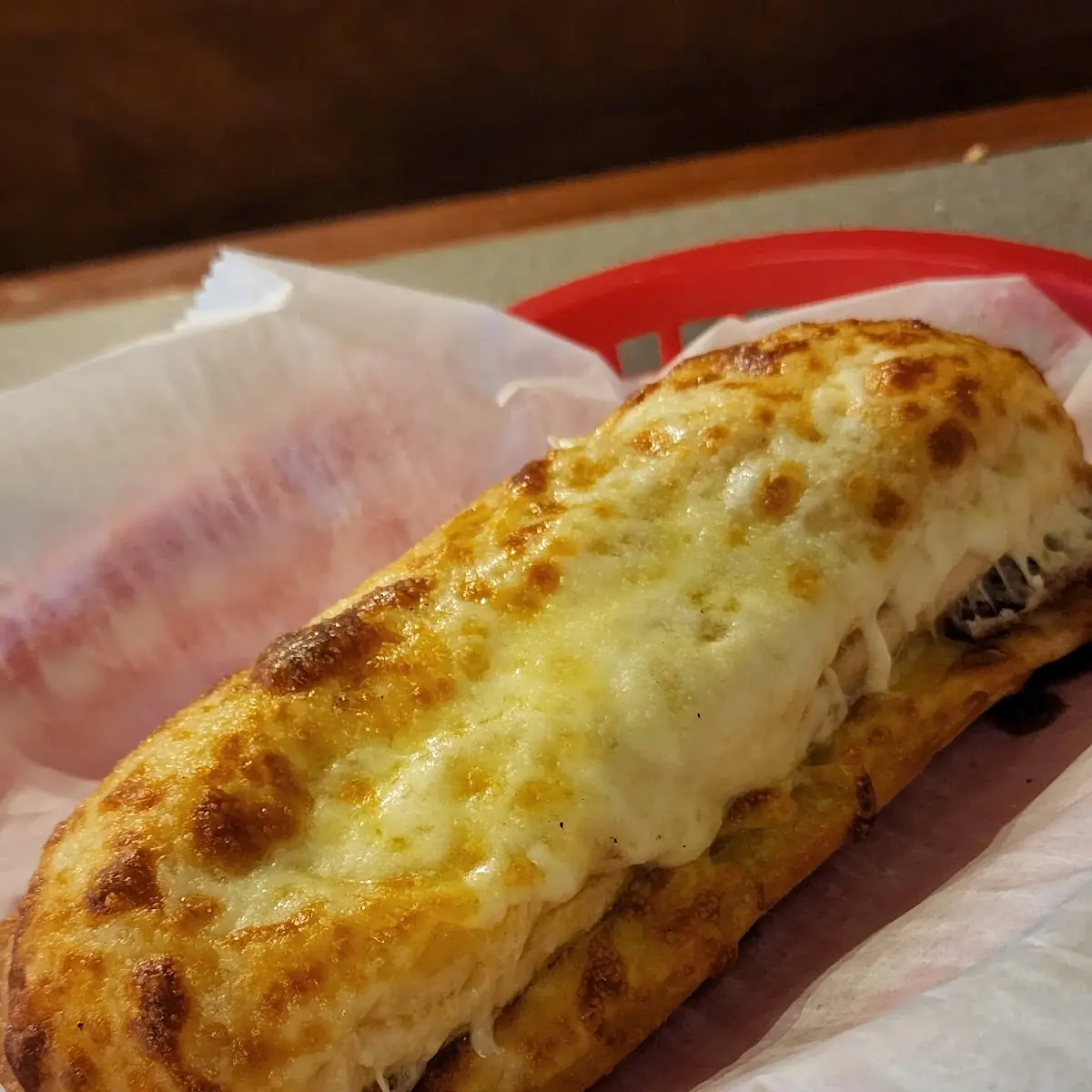 Rye Garlic Bread With Cheese