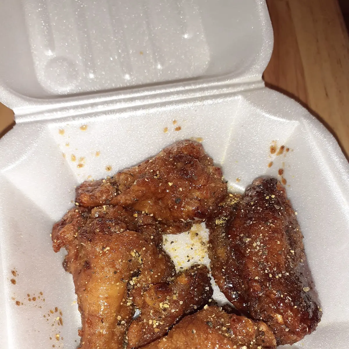 Honey Lemon Pepper Wings