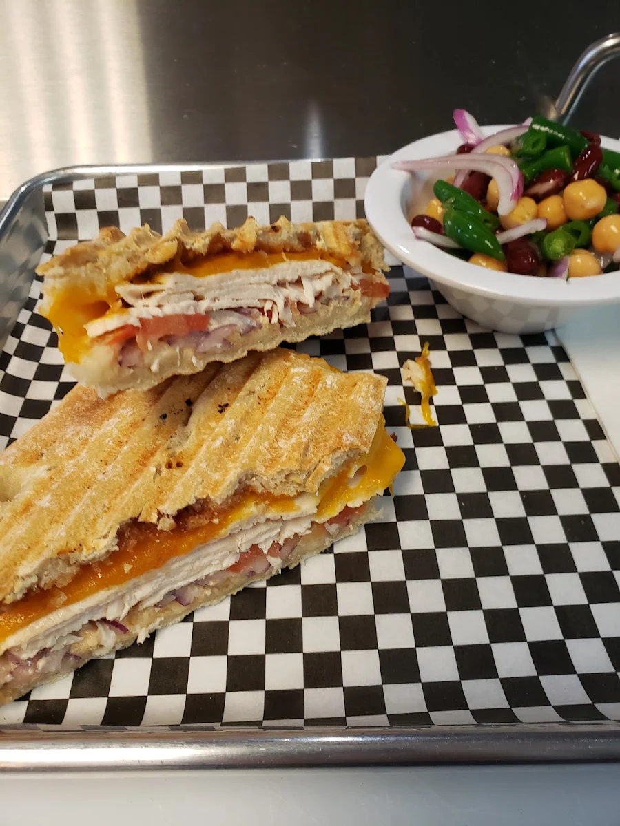 BBQ Chicken Panini
