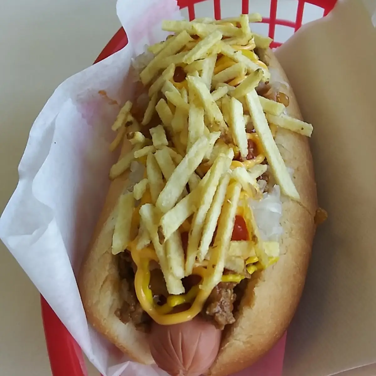 Hot Dog Boricua Algarate