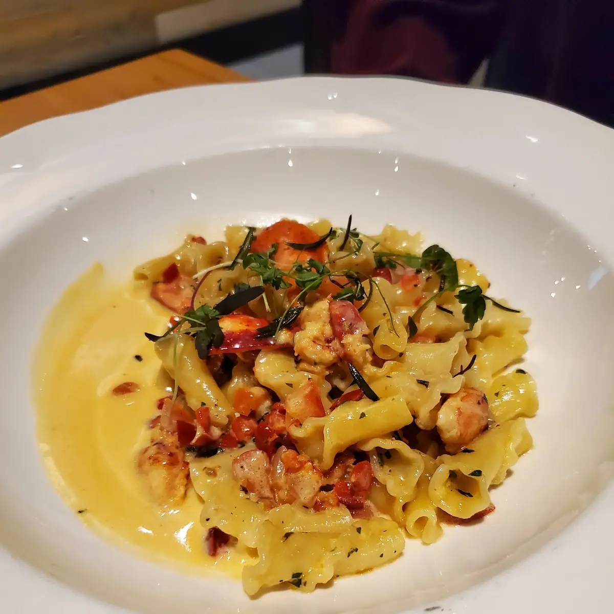 Lobster Tail Campanelle