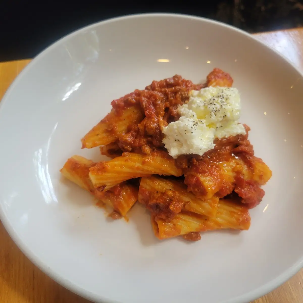 Rigatoni Bolognese