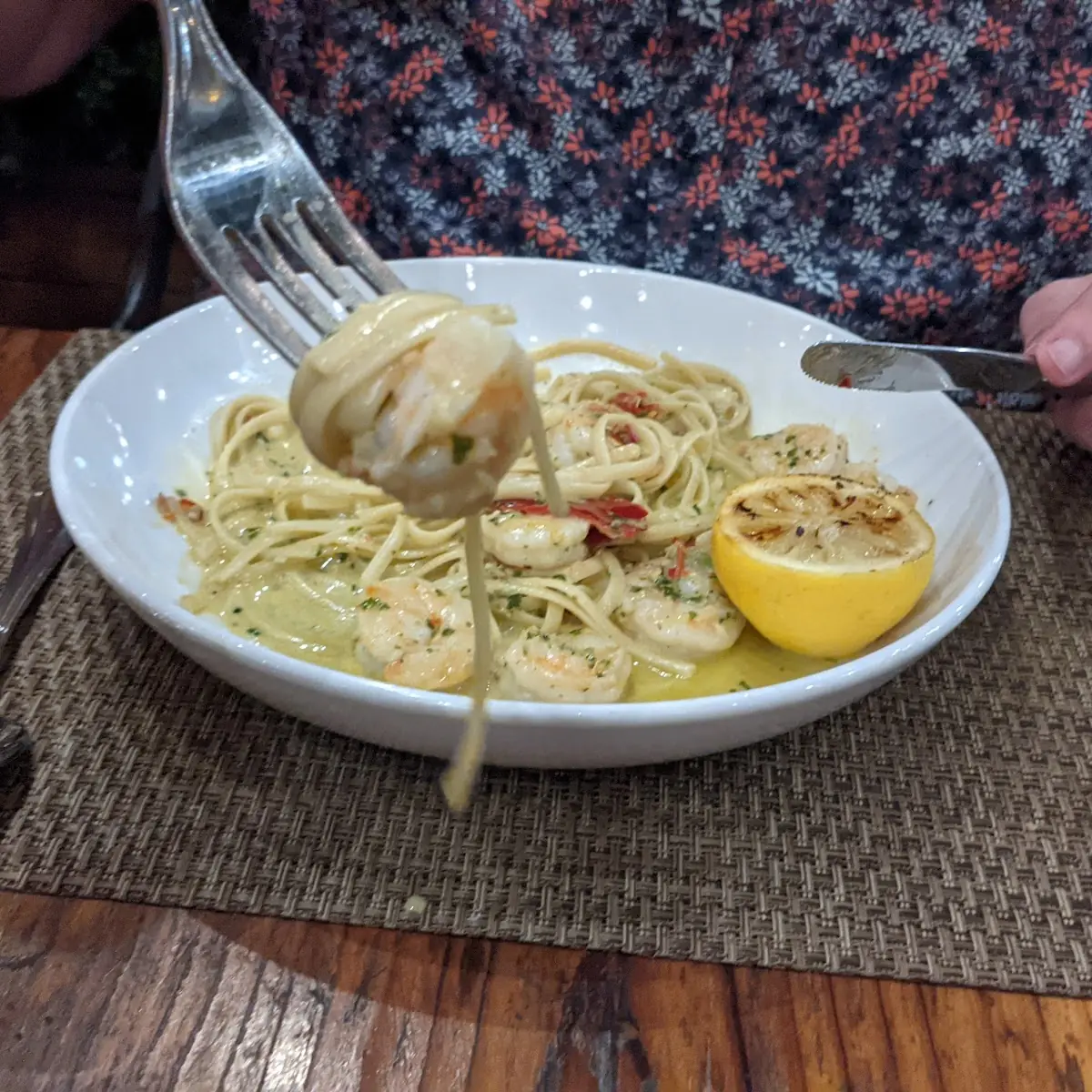 Shrimp Scampi Pasta