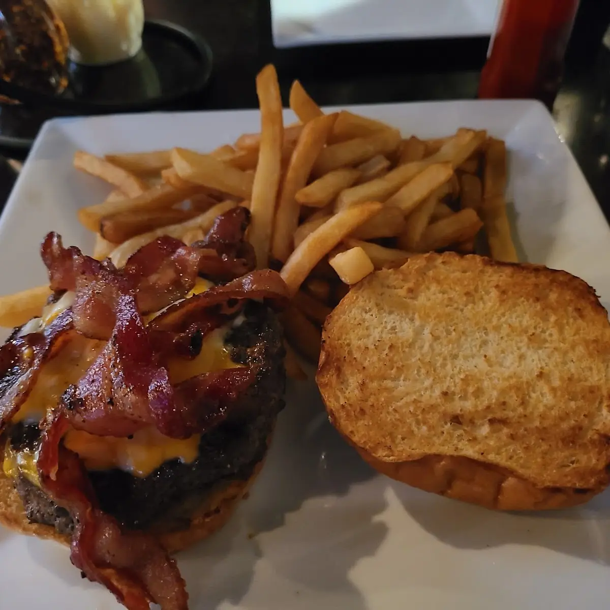 Bacon Cheddar Burger