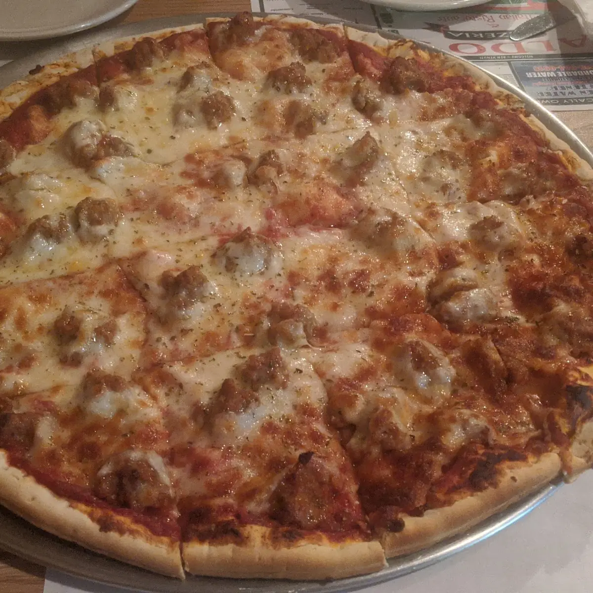 Sausage Pizza