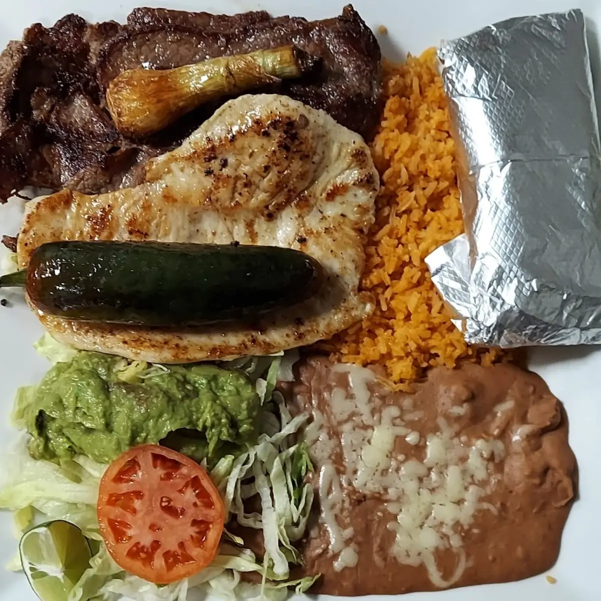 Carne Azada Mixta