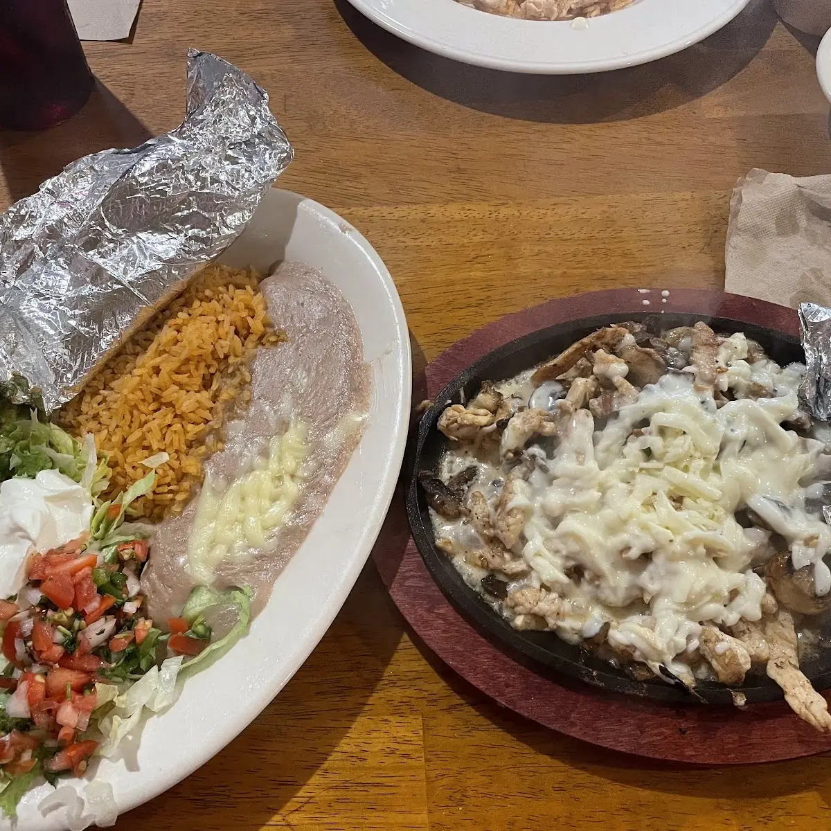 Chicken & Mushroom Fajitas