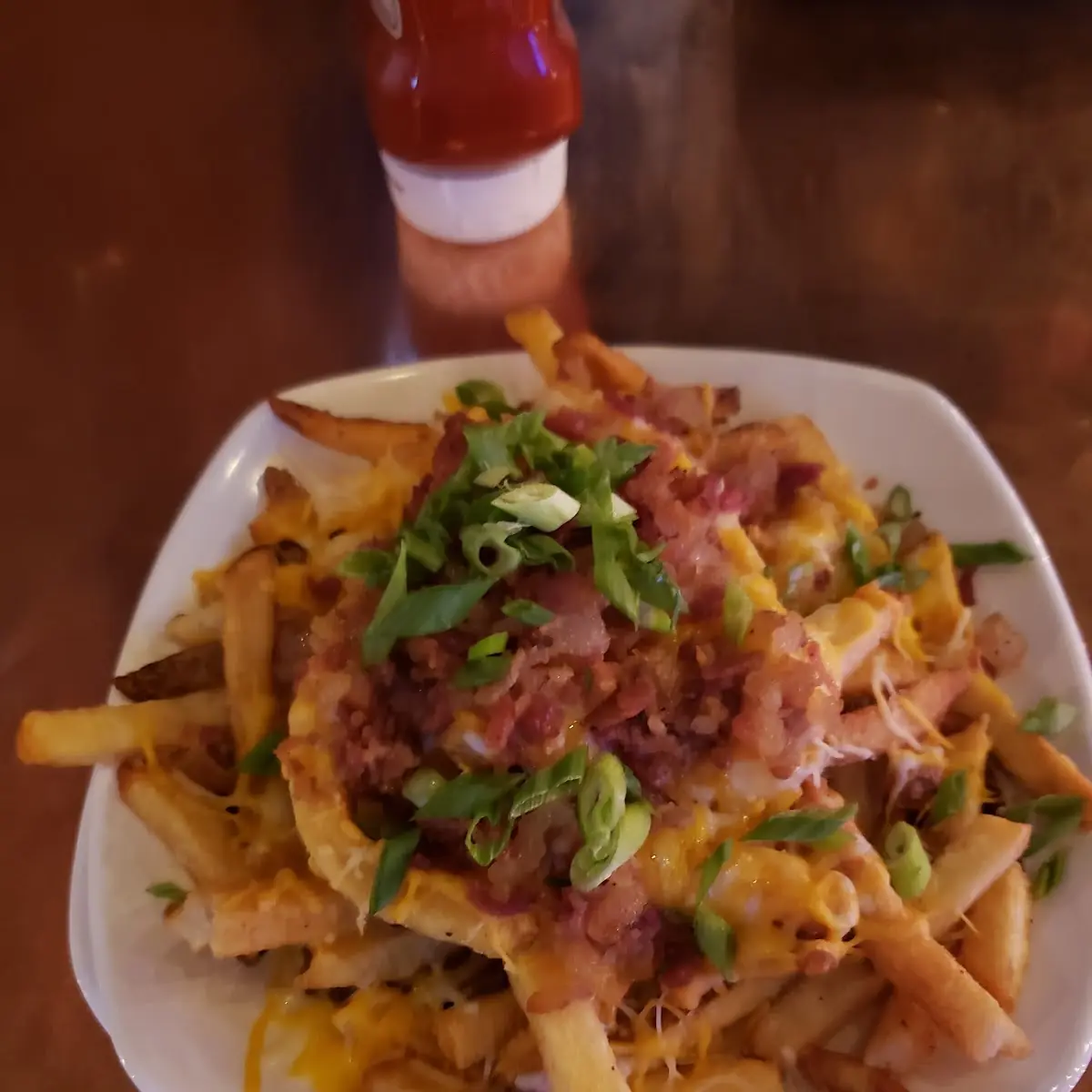 Racon Cheese Fries