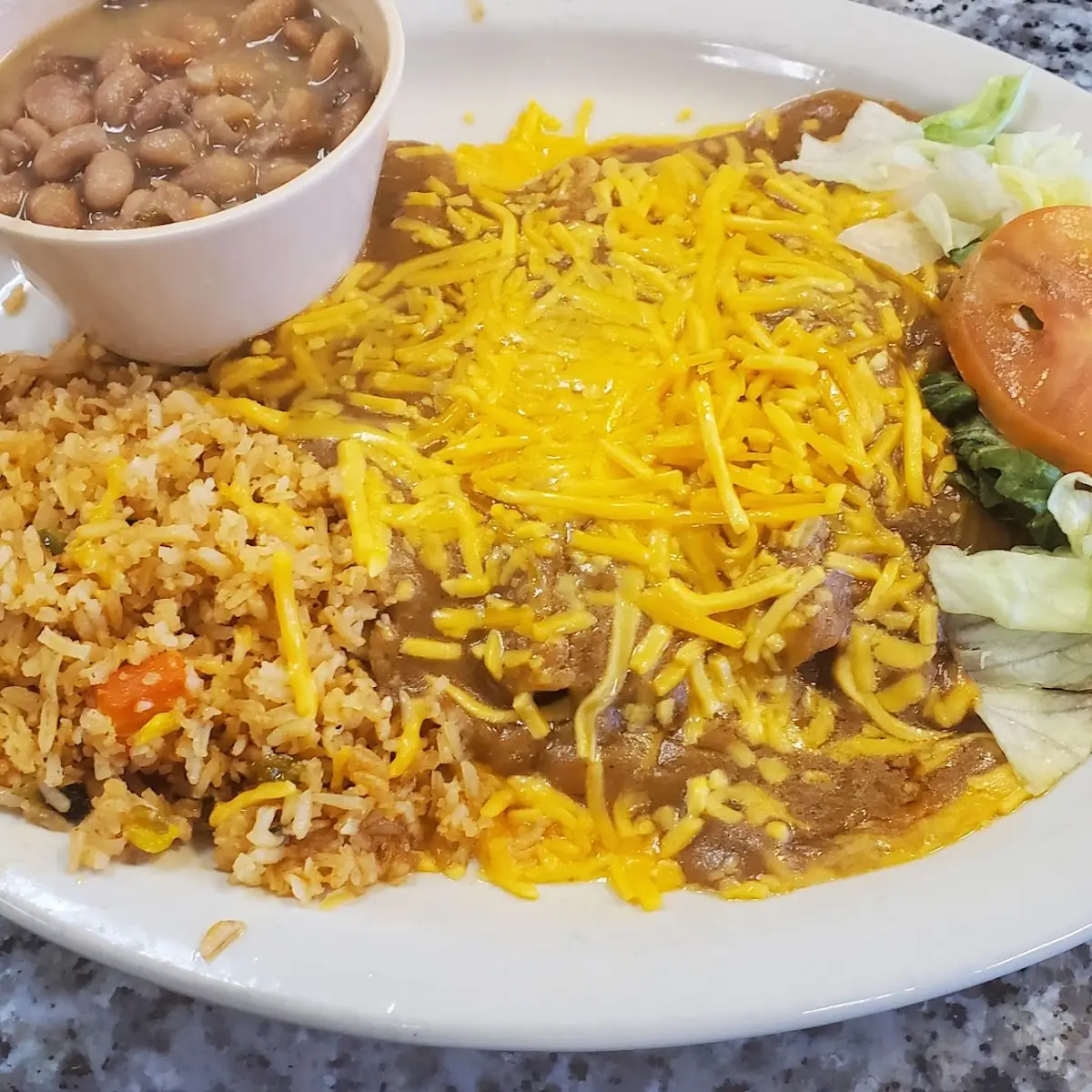 Cheese Enchilada Dinner