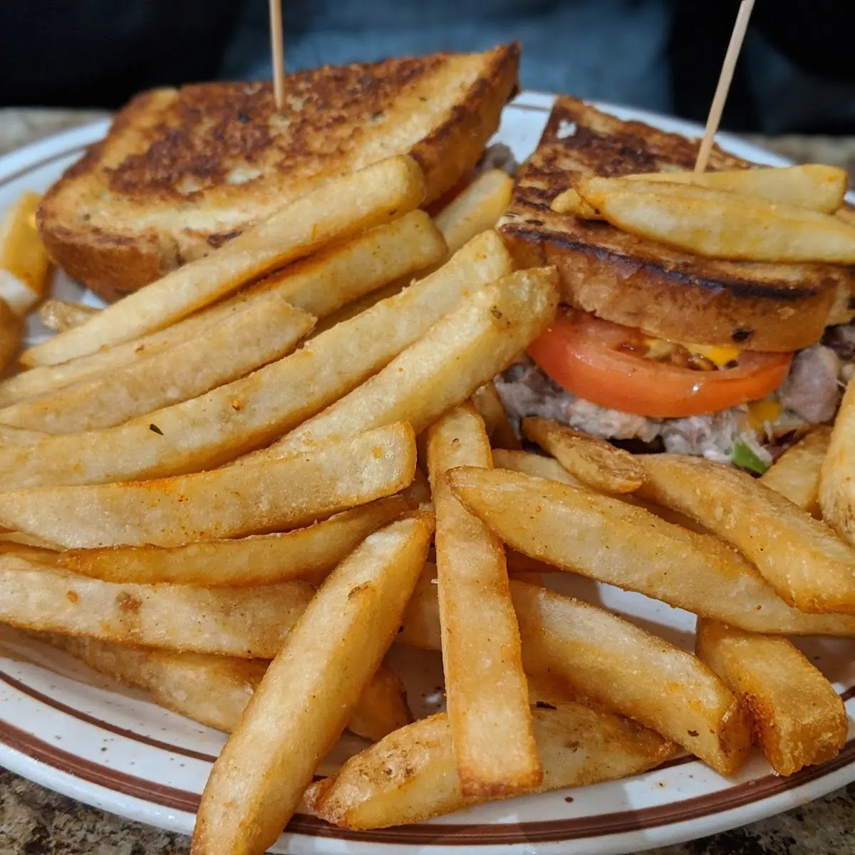 Grilled Cheese and Fries