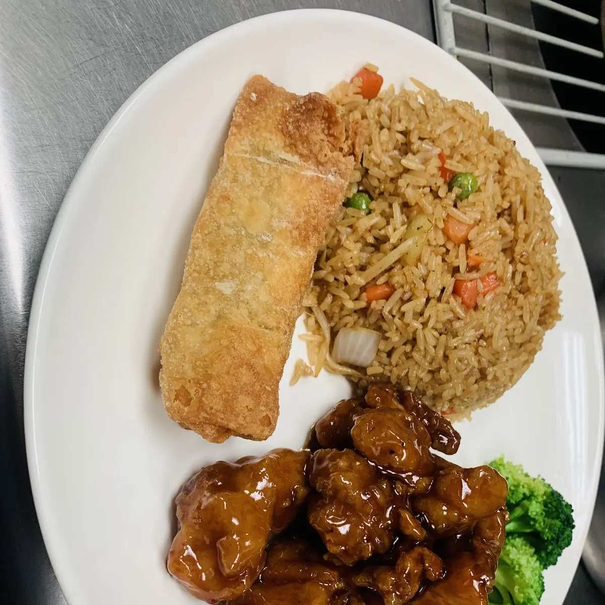Combo Lunch General TSO Chicken