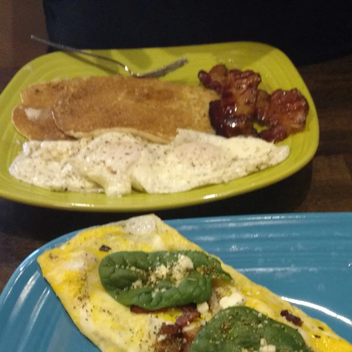Spinach Omelette