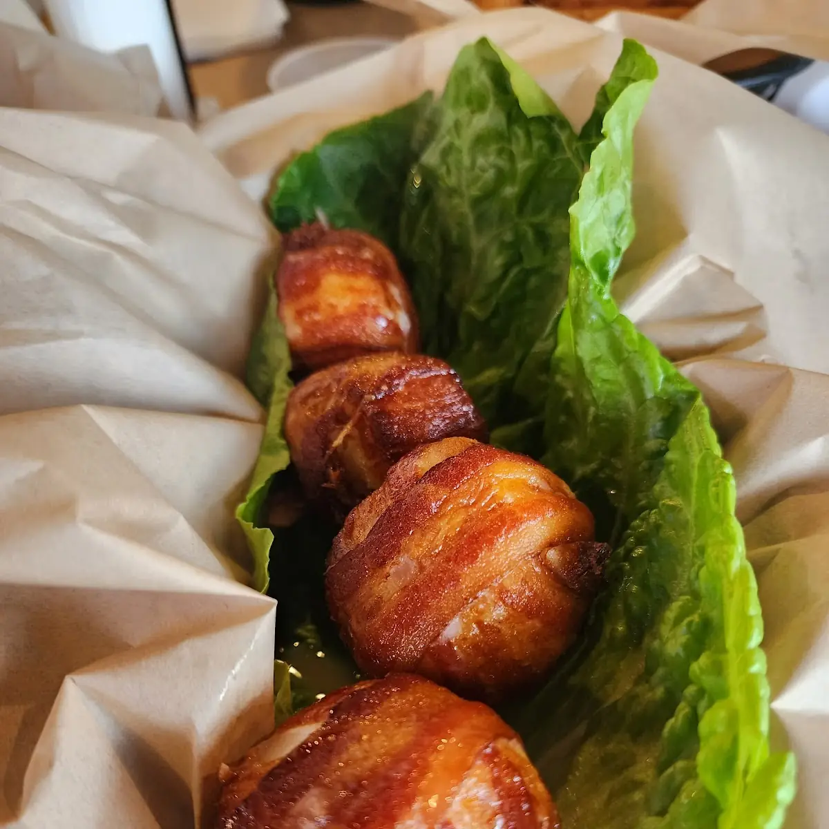 Bacon Wrapped Scallops
