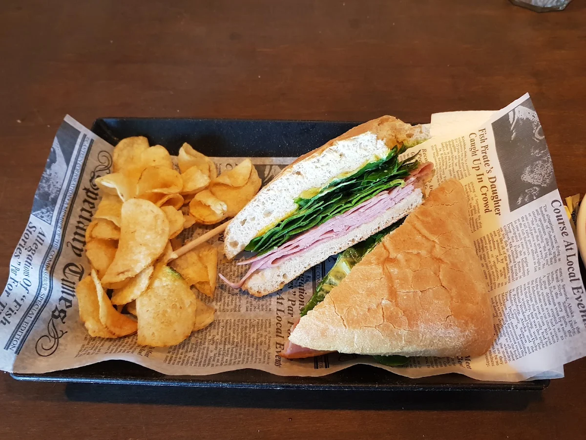 Cubata Sandwich and Salad