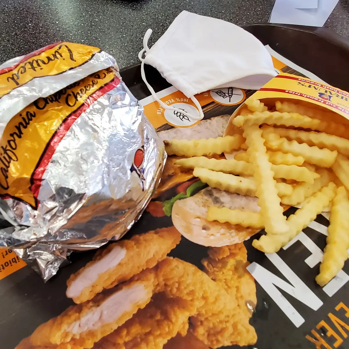Triple Cheeseburger Combo