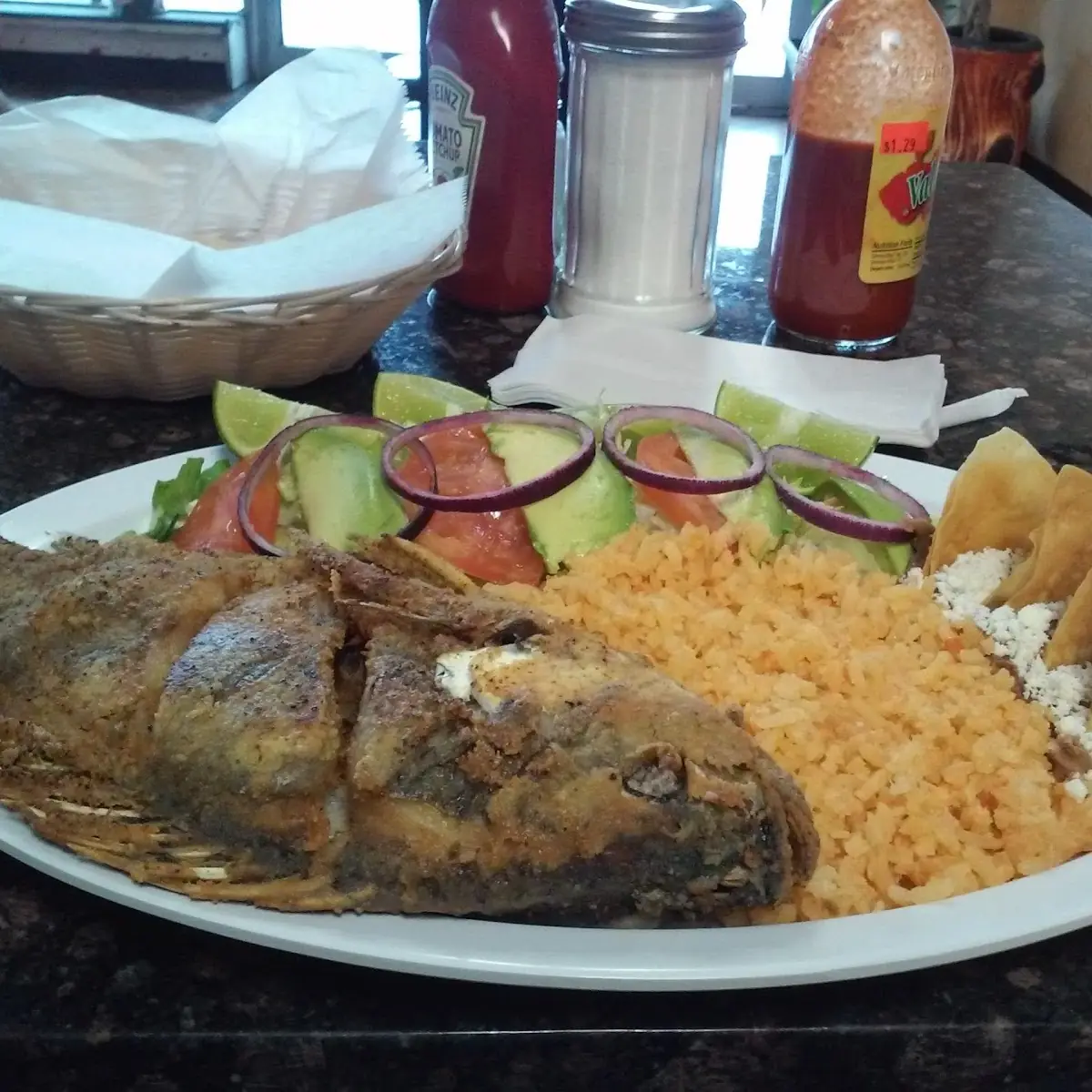 Mojarra Frita Tilapia Fried Tilapia